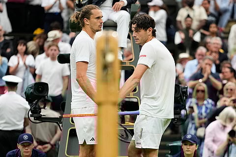 Alexander Zverev and Taylor Fritz